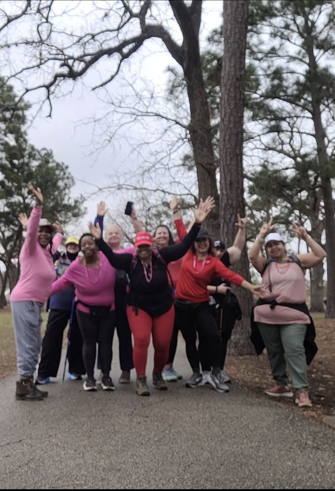 Inherited Hearts Foundation volunteers and supporters gathered together outdoors